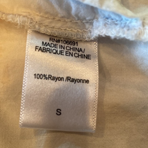 Young Fabulous & Broke tie dye faux wrap mini midi dress batwing sleeves sz S - Picture 11 of 17